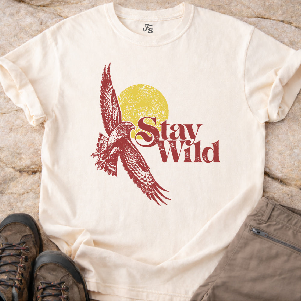 Stay Wild Hawk Tshirt