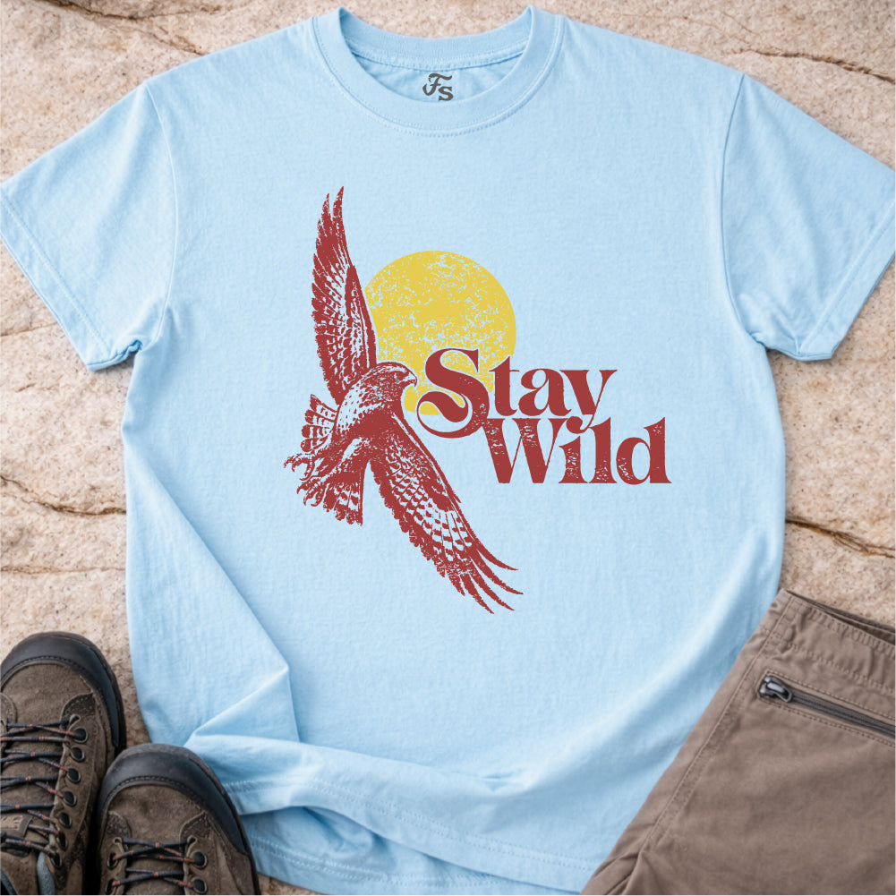 Stay Wild Hawk Tshirt