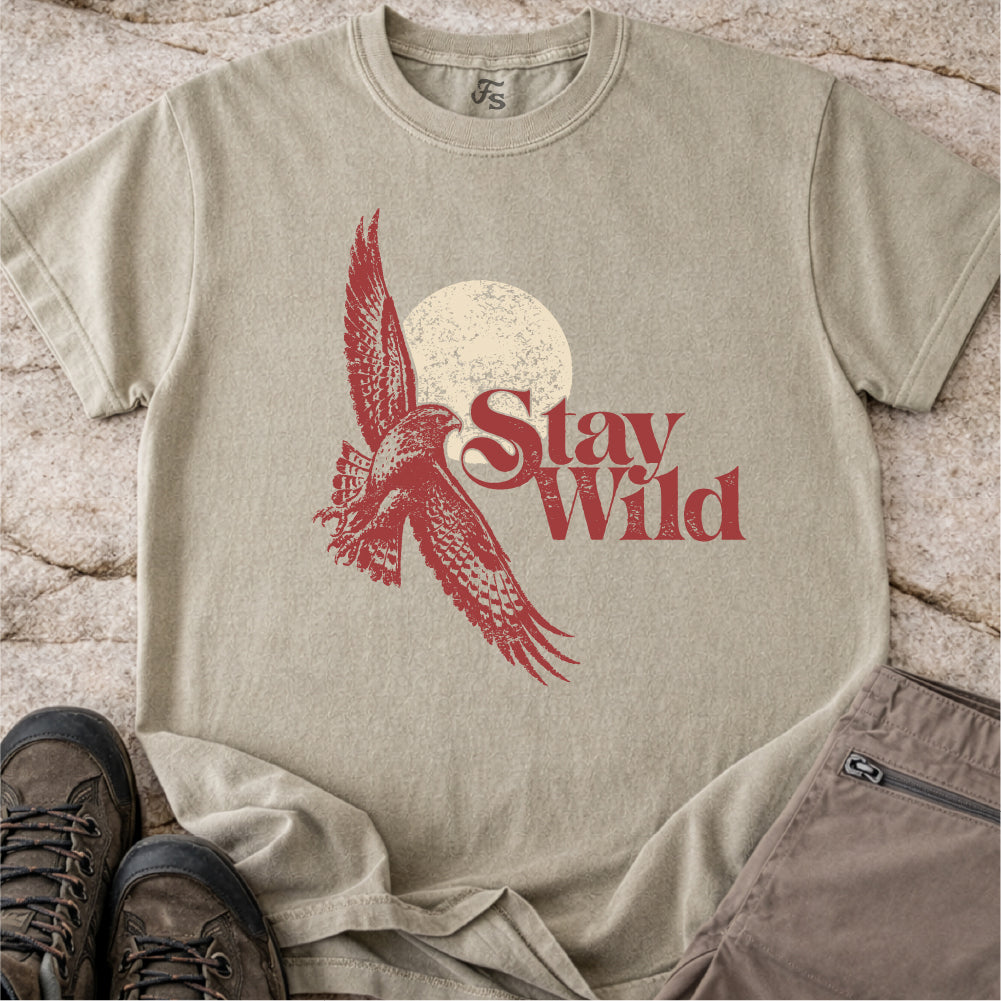 Stay Wild Hawk Tshirt