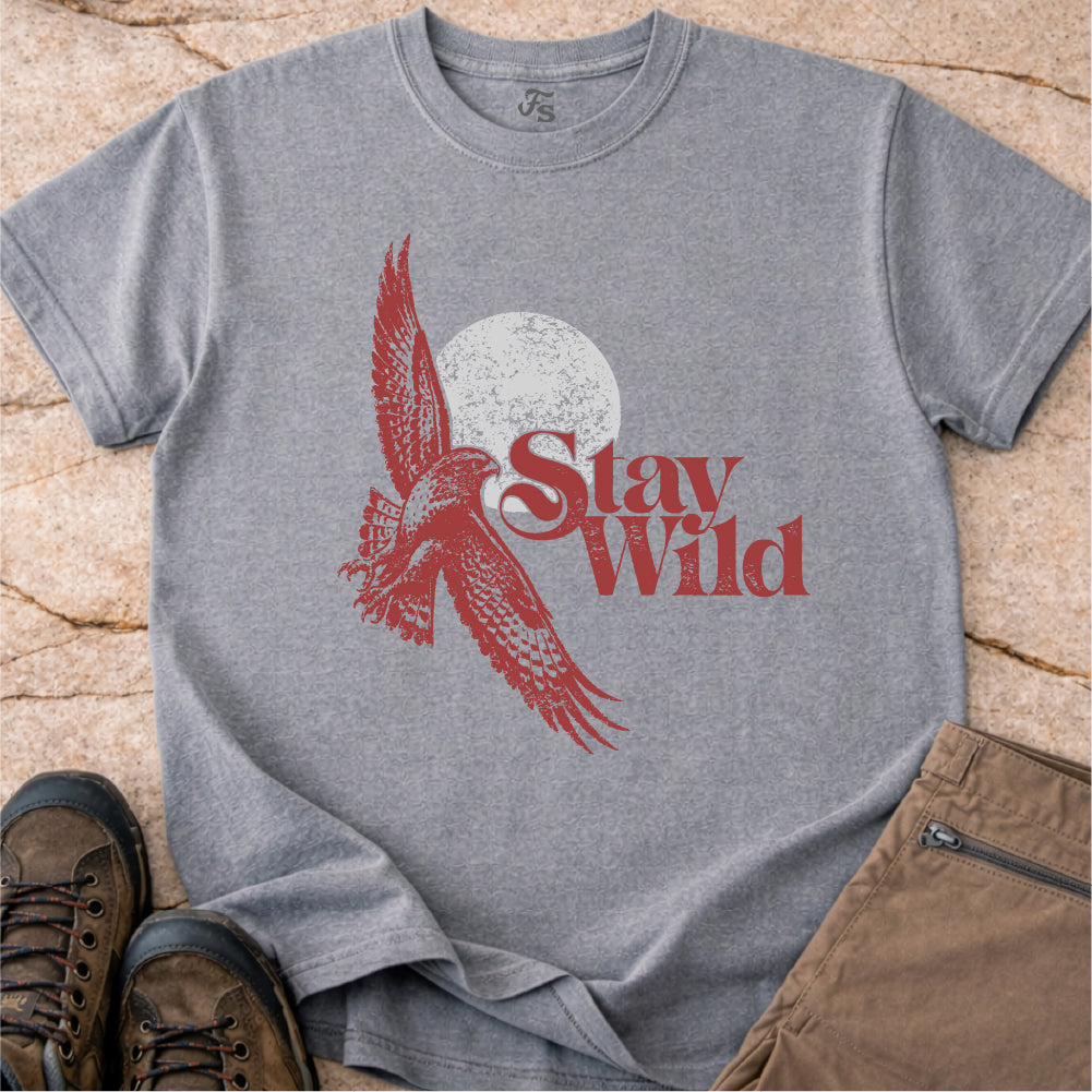 Stay Wild Hawk Tshirt