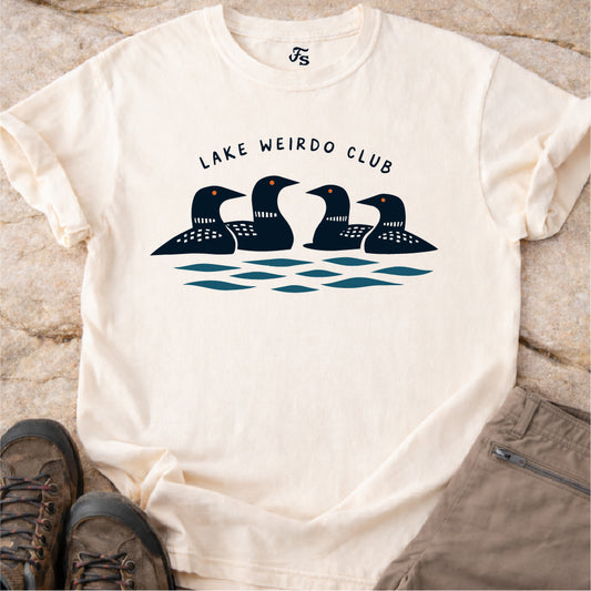 Lake Weirdo Club Loon Tshirt