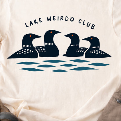 Lake Weirdo Club Loon Tshirt