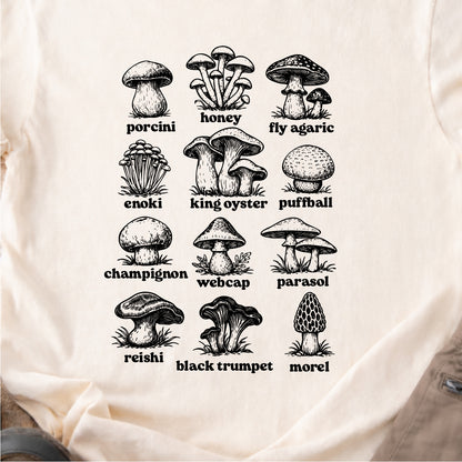 Mushroom ID Tshirt