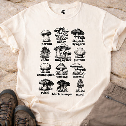 Mushroom ID Tshirt