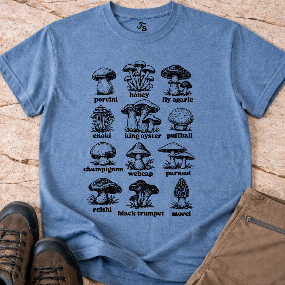 Mushroom ID Tshirt
