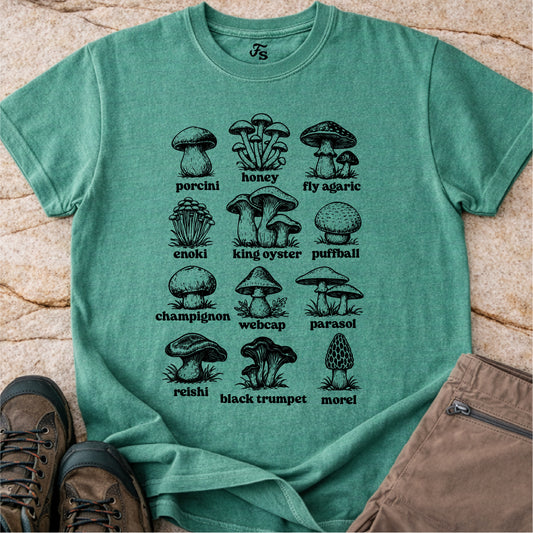 Mushroom ID Tshirt