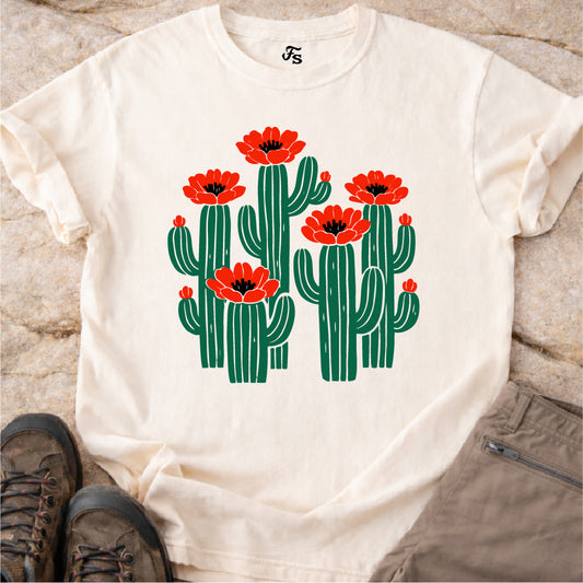 Blooming Cactus Tshirt