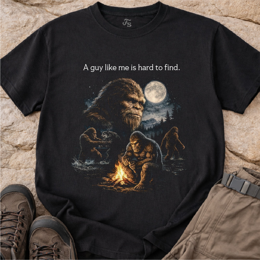 Hard To Find Bigfoot Tshirt