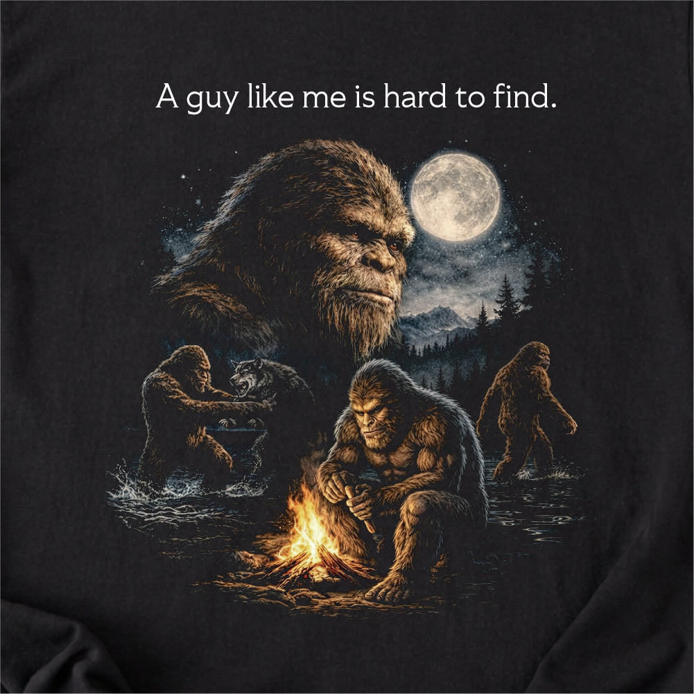 Hard To Find Bigfoot Tshirt