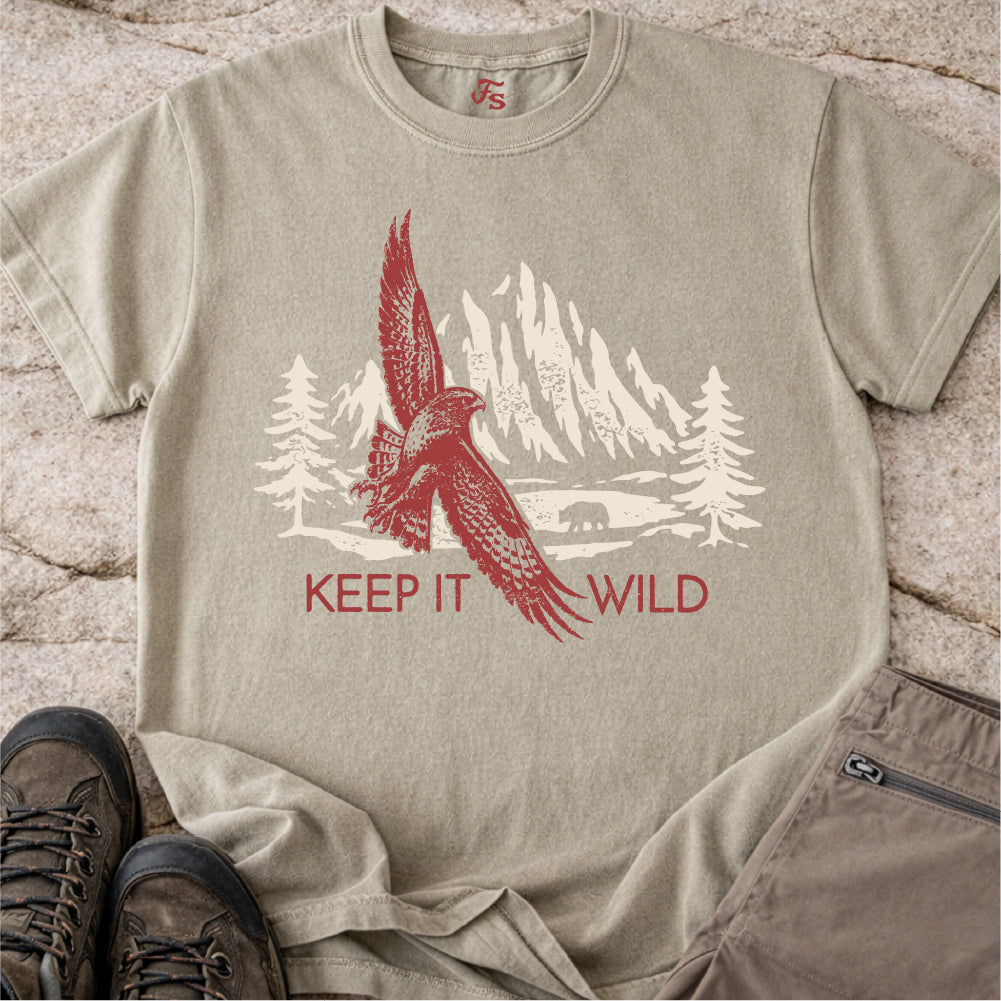 Keep It Wild Hawk Tshirt