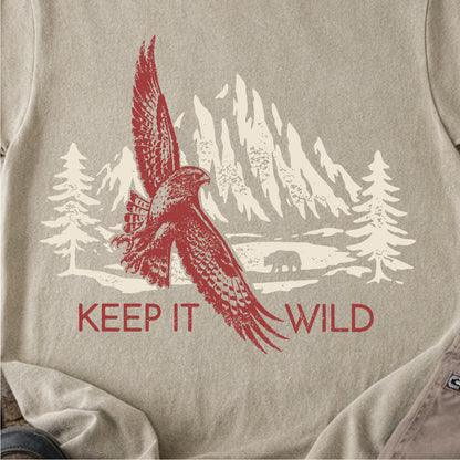 Keep It Wild Hawk Tshirt