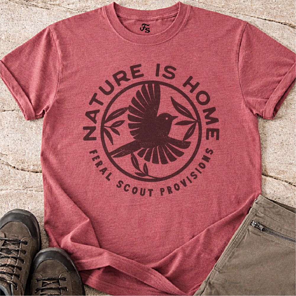 Nature Is Home Tshirt