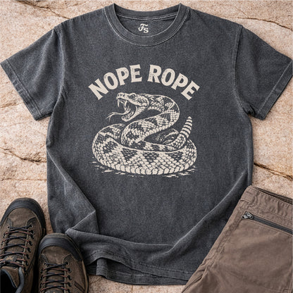 Nope Rope Rattlesnake Tshirt