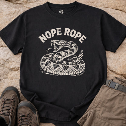 Nope Rope Rattlesnake Tshirt