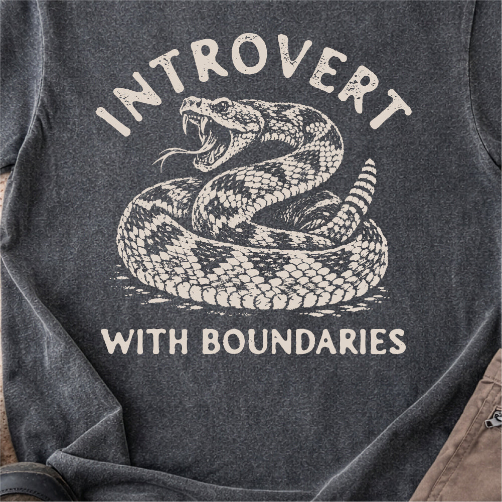 Introvert Rattlesnake Tshirt