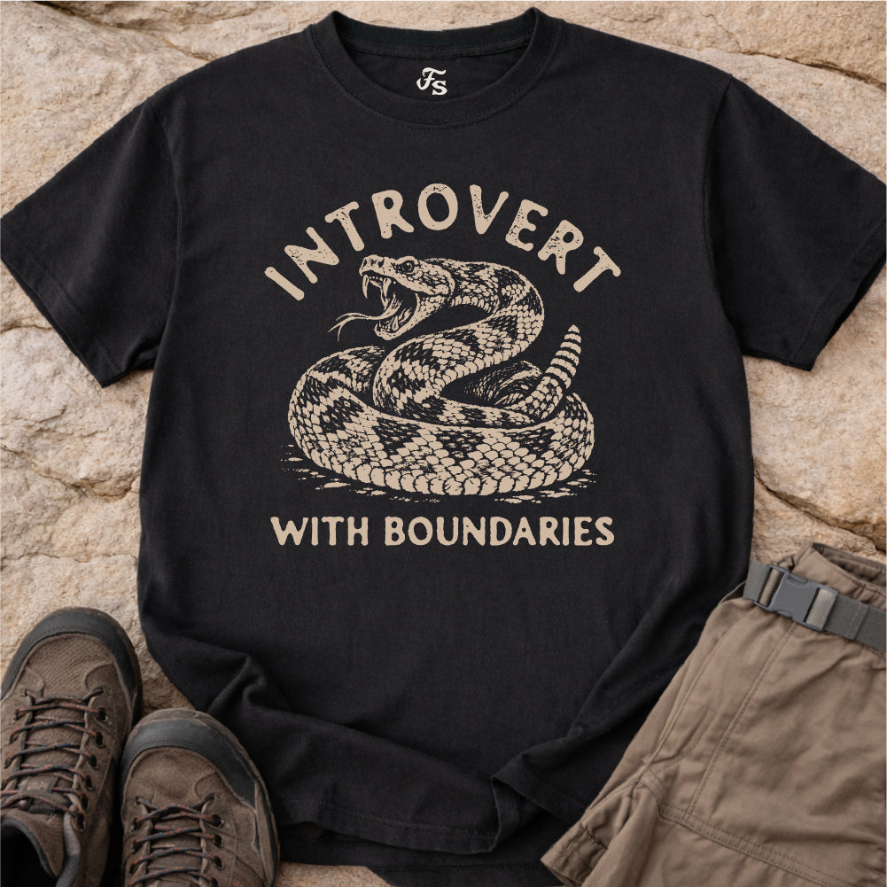 Introvert Rattlesnake Tshirt