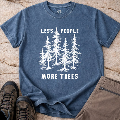 Less People More Trees Tshirt