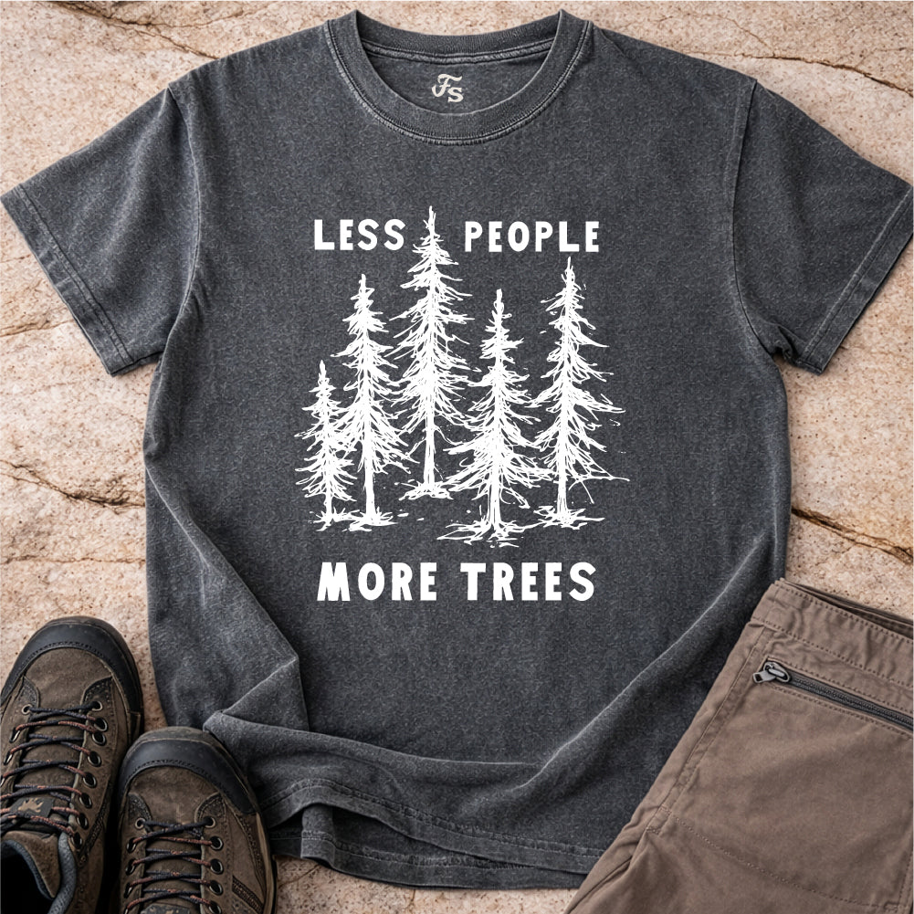 Less People More Trees Tshirt