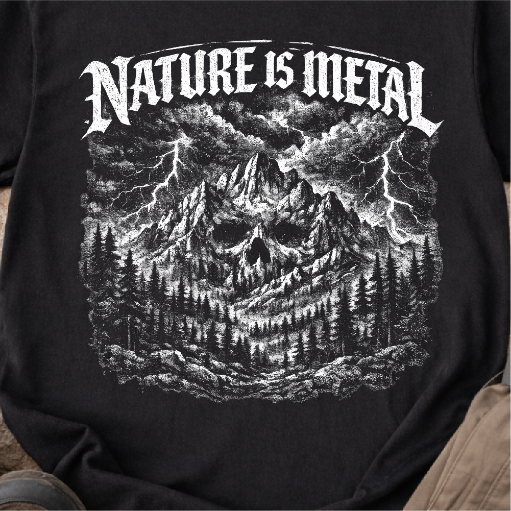 Nature Is Metal Tshirt