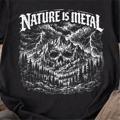 Nature Is Metal Tshirt