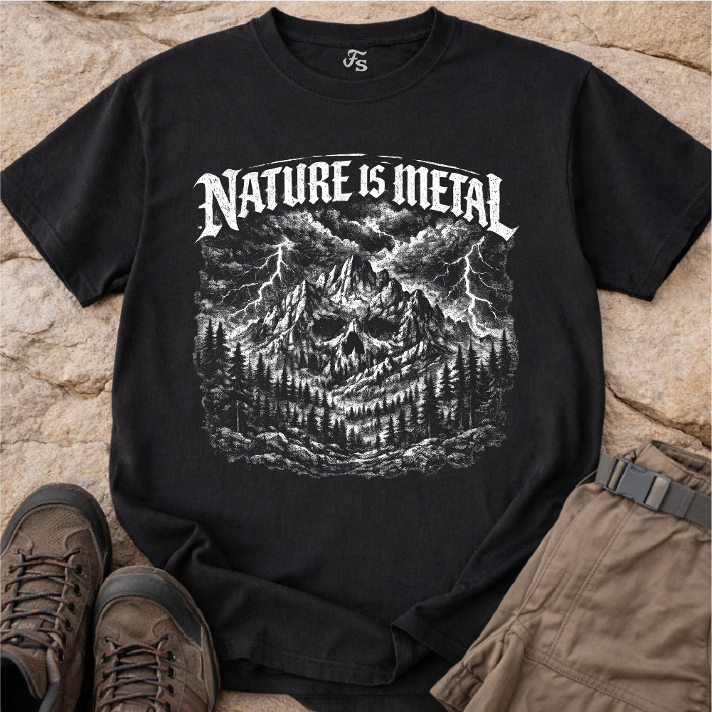 Nature Is Metal Tshirt