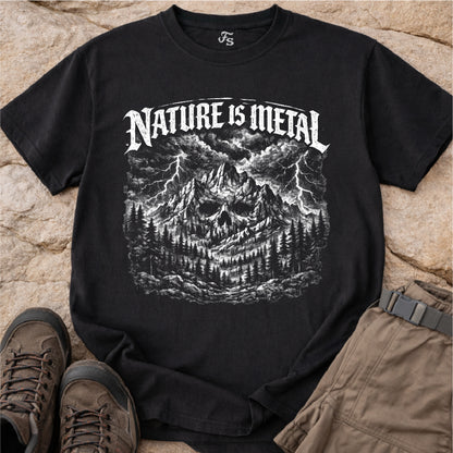 Nature Is Metal Tshirt