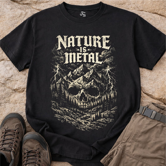Nature Is Metal Tshirt