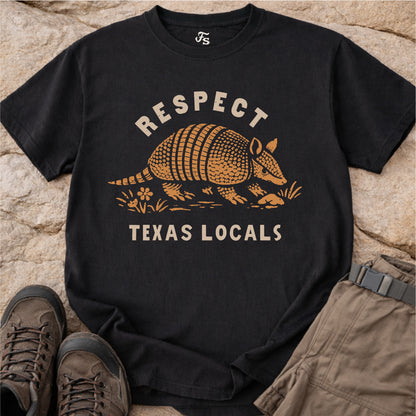 Texas Locals Armadillo Tshirt
