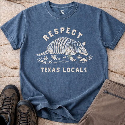 Texas Locals Armadillo Tshirt