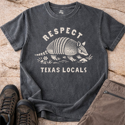 Texas Locals Armadillo Tshirt