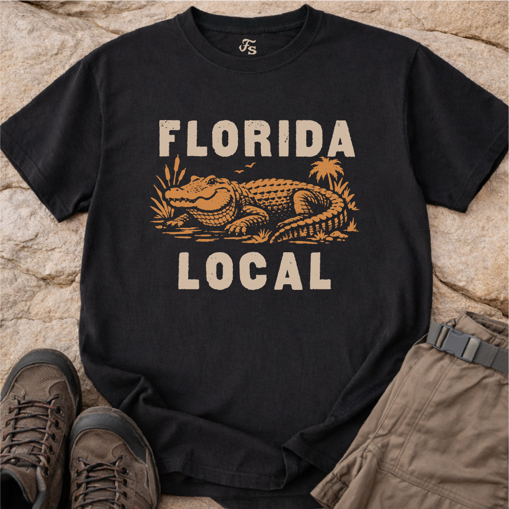 Florida Local Alligator Tshirt