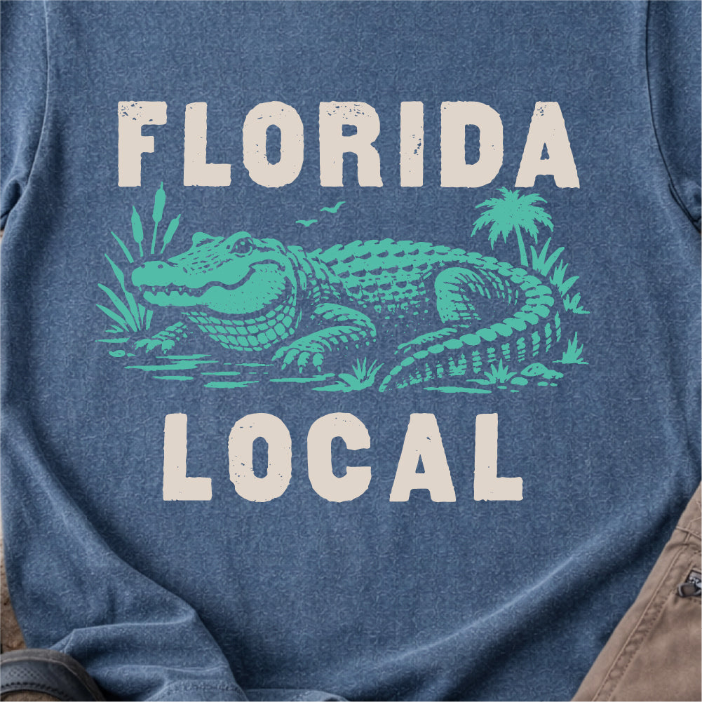 Florida Local Alligator Tshirt