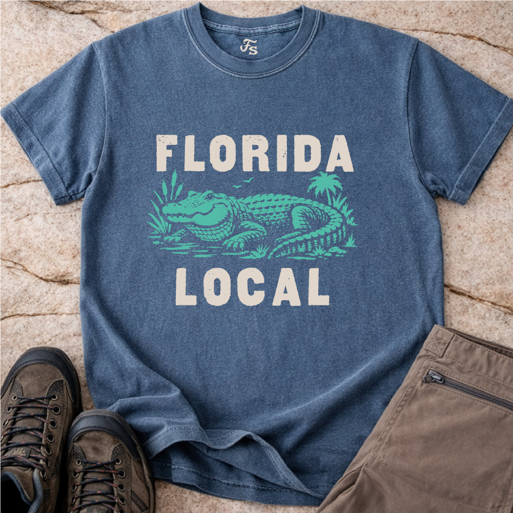 Florida Local Alligator Tshirt