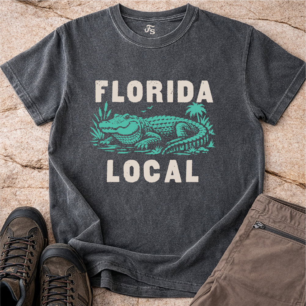 Florida Local Alligator Tshirt