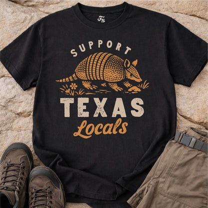 Texas Locals Armadillo Tshirt