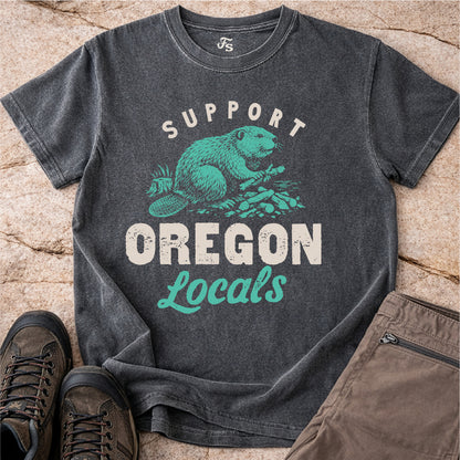 Oregon Locals Beaver Tshirt