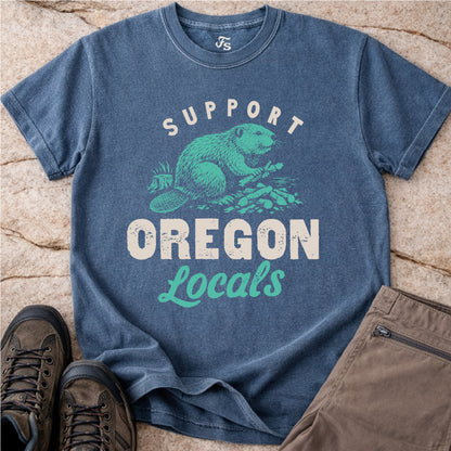 Oregon Locals Beaver Tshirt