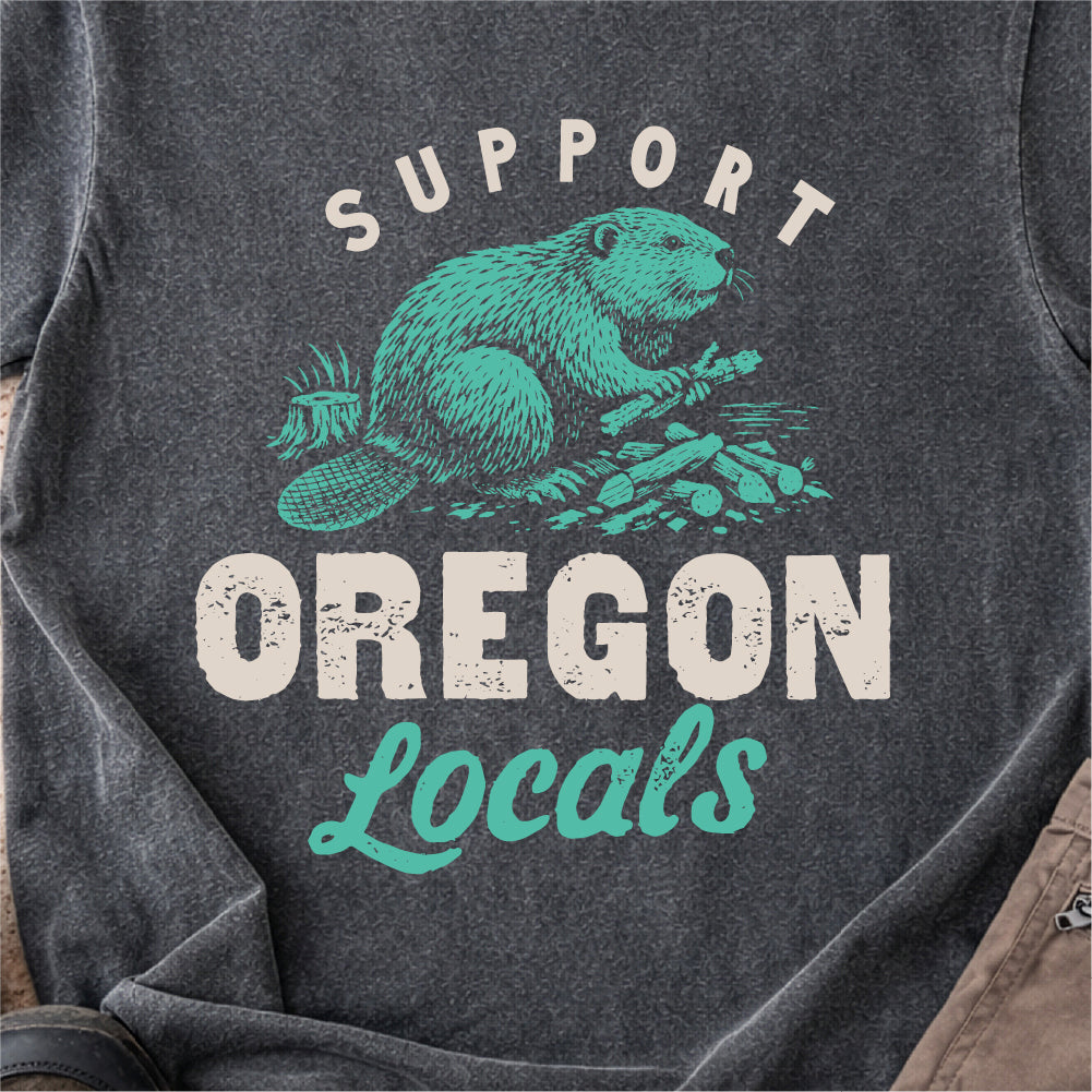 Oregon Locals Beaver Tshirt