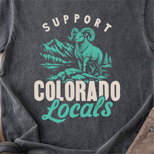 Support Colorado Locals Tshirt