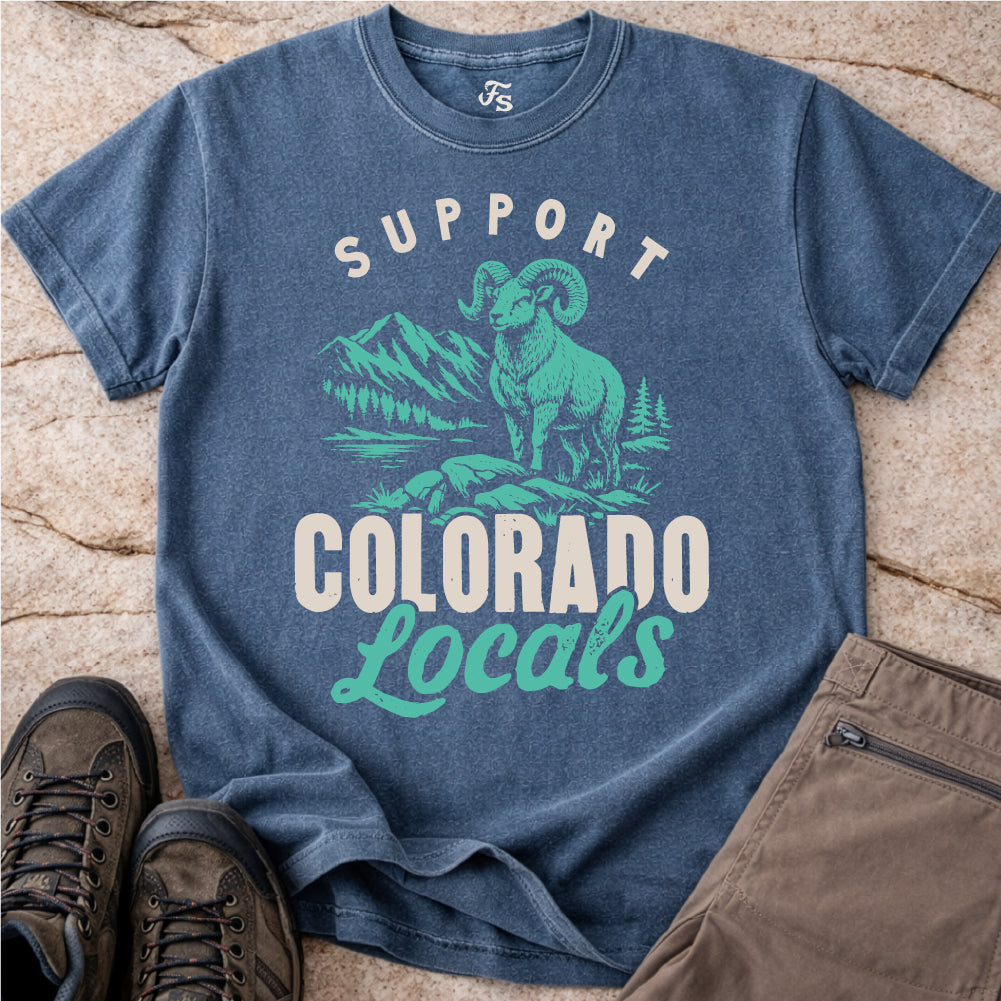 Support Colorado Locals Tshirt