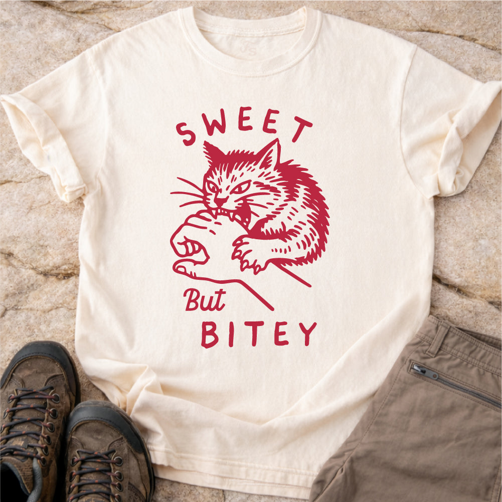 Sweet But Bitey Cat Tshirt
