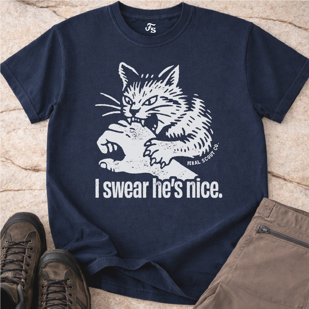 I Swear He's Nice Tshirt