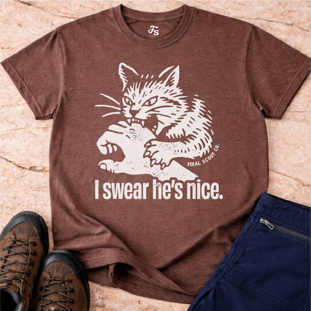 I Swear He's Nice Tshirt