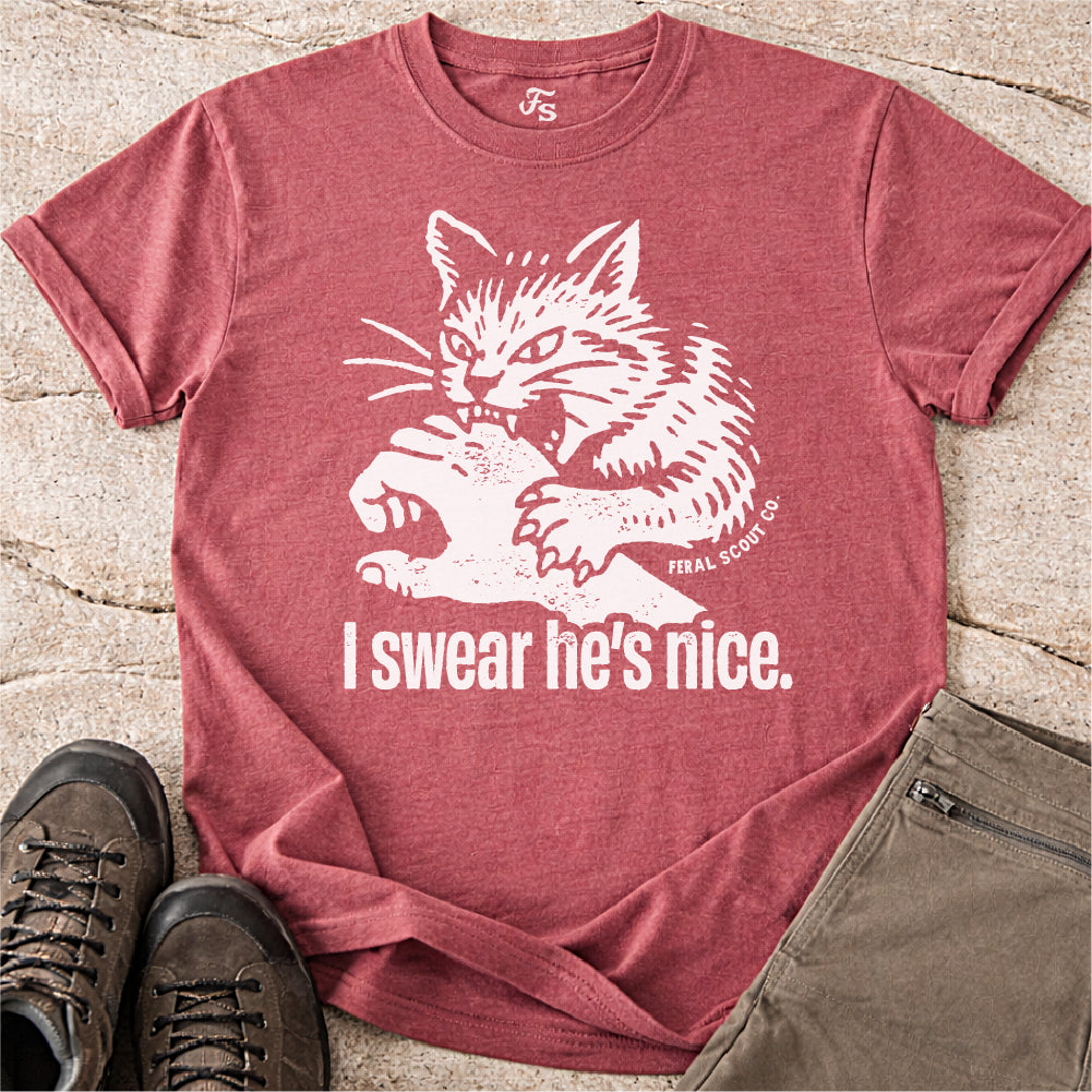 I Swear He's Nice Tshirt