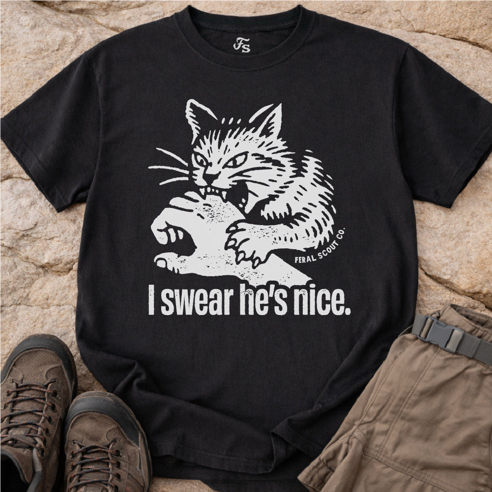 I Swear He's Nice Tshirt