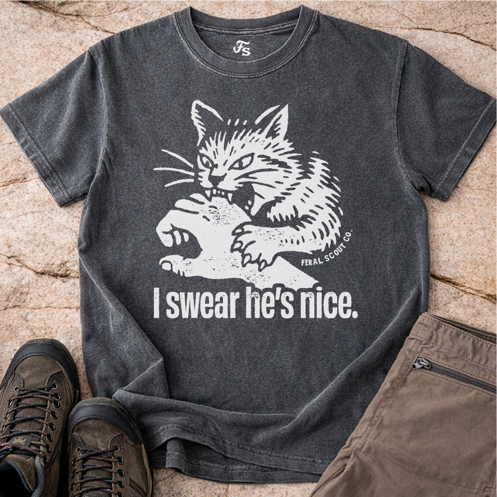 I Swear He's Nice Tshirt