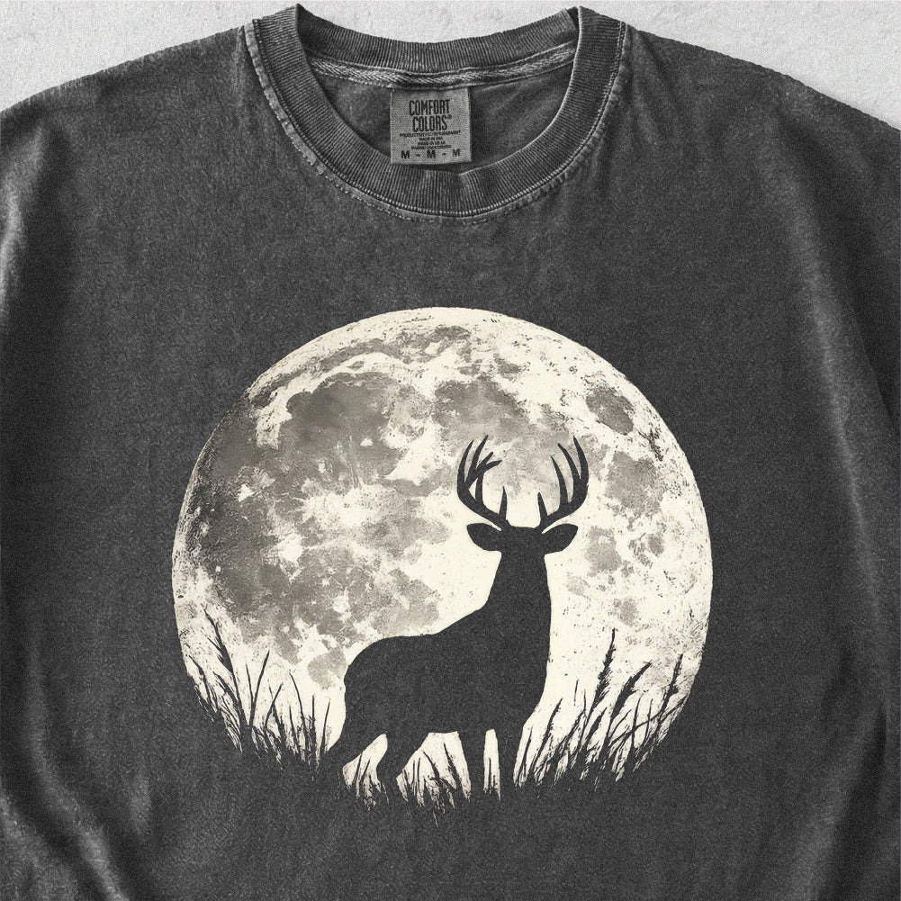 Buck Moon Deer Tshirt
