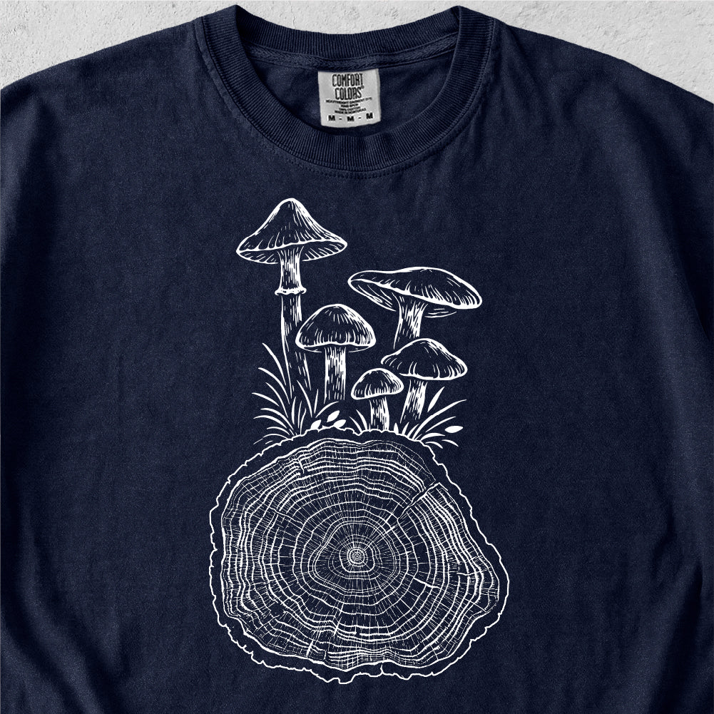 Mushroom Log Tshirt