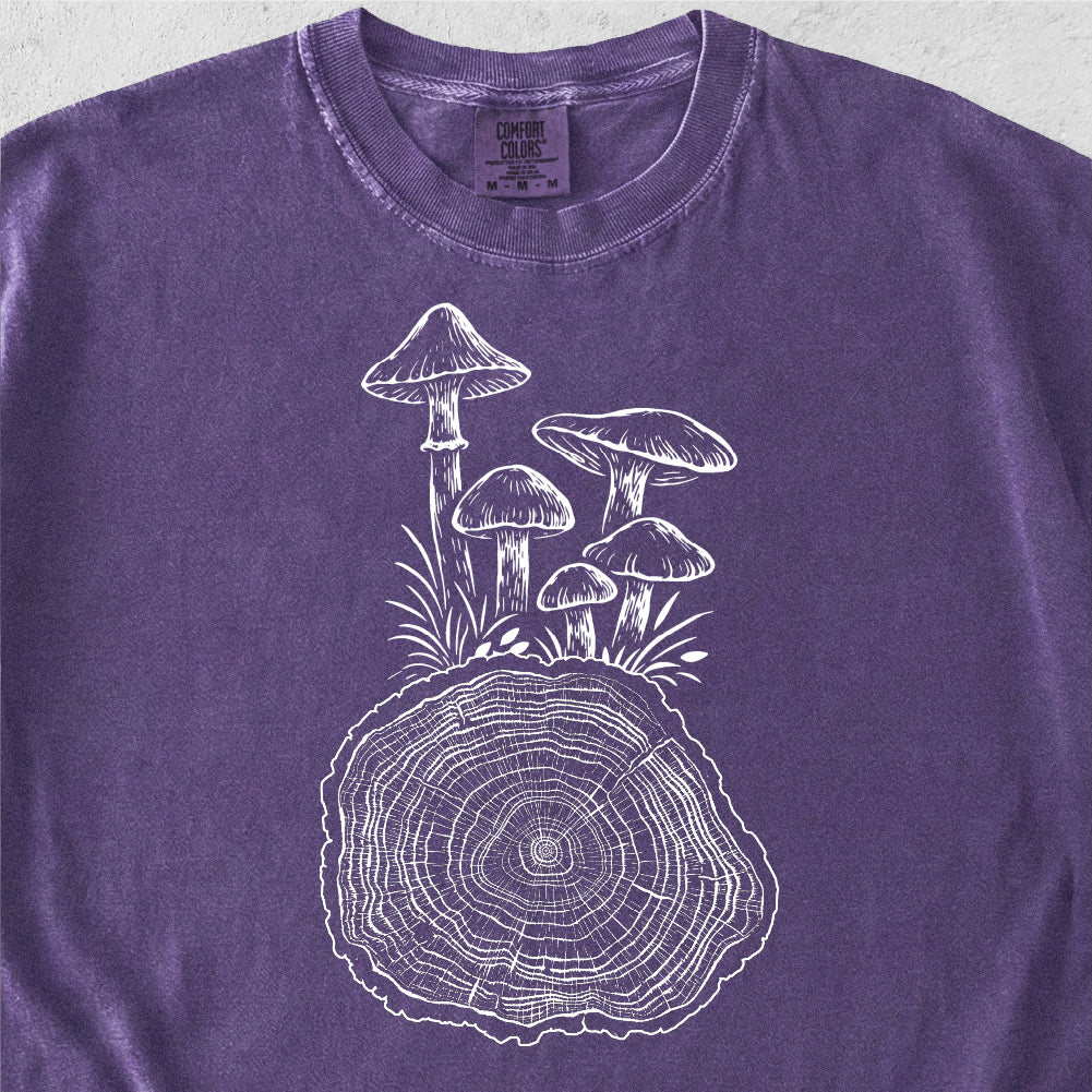 Mushroom Log Tshirt