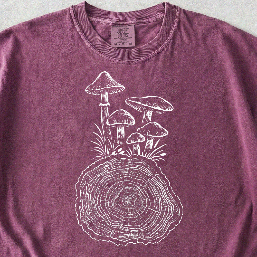Mushroom Log Tshirt